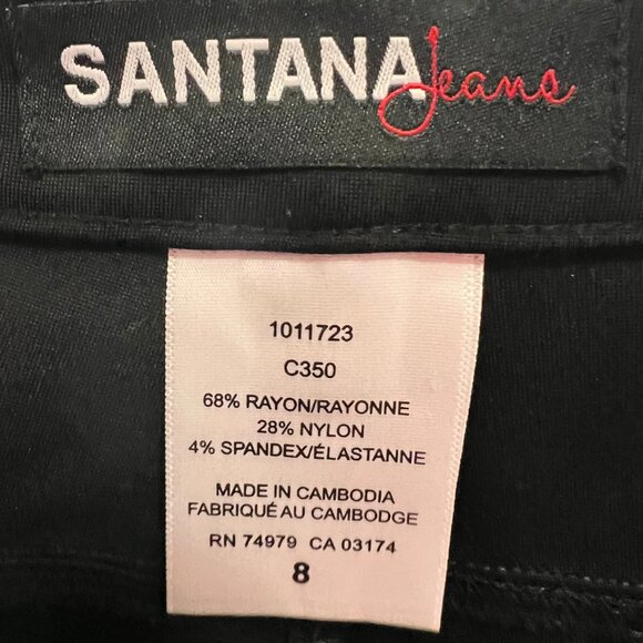 Santana Jeans Black Pants - Picture 4 of 5